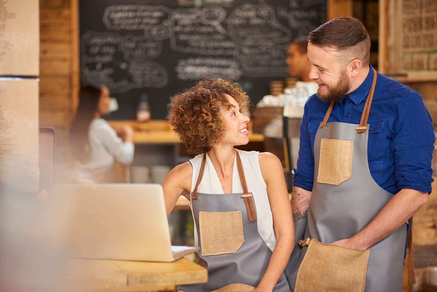 Small family business owners